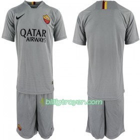 Billige Fotballdrakter AS Roma Barn Bortedraktsett 2018/19 Kortermet